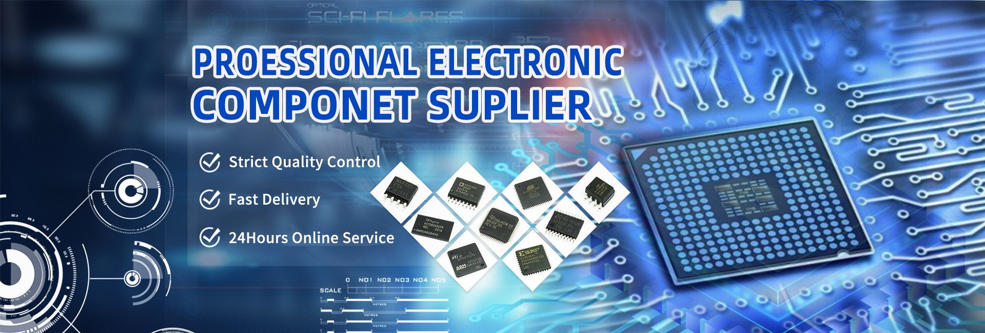 کیفیت آی سی قطعات الکترونیکی کارخانه